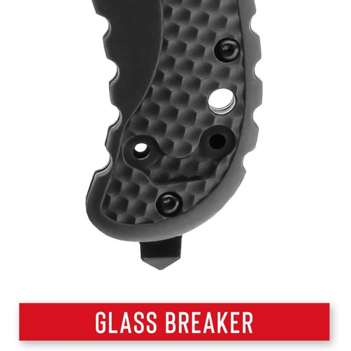 Coast TX395 Tactical Double Lock w/Partially Serrated Black Blade - Blister - Image 3