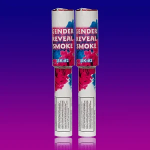 Smoke Effect 2pack Gender Reveal Smoke Grenade with Handle -PINK