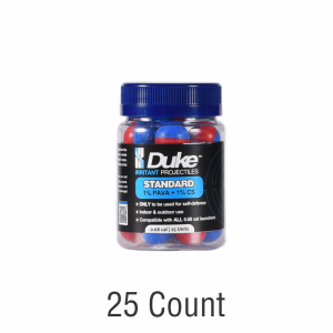 Duke Standard Irritant Projectiles 25 Count