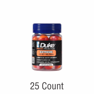 Duke Extreme Irritant Projectiles 25 Count
