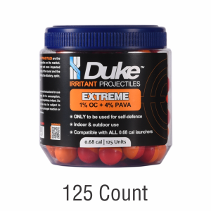Duke Extreme Irritant Projectiles 125 Count