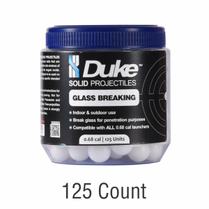 Duke Glass Breaking Projectiles 125 Count