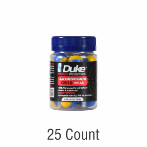 Duke LE CS10 Irritant Projectiles 25 Count