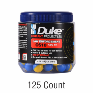 Duke LE CS10 Irritant Projectiles 125 Count