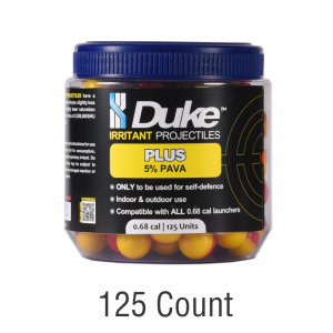 Duke Plus Irritant Projectiles 125 Count