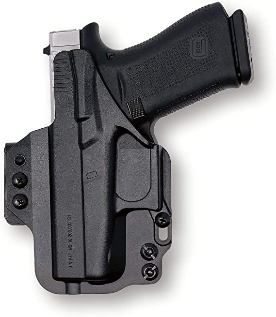 BRAVO HOLSTER IWB GLOCK 43/43X/43X MOS RH BLACK POLYMER - Image 5
