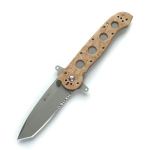 CRKT M16-14ZSF Large Tanto Desert Camo Zytel w/Triple Point Serrations