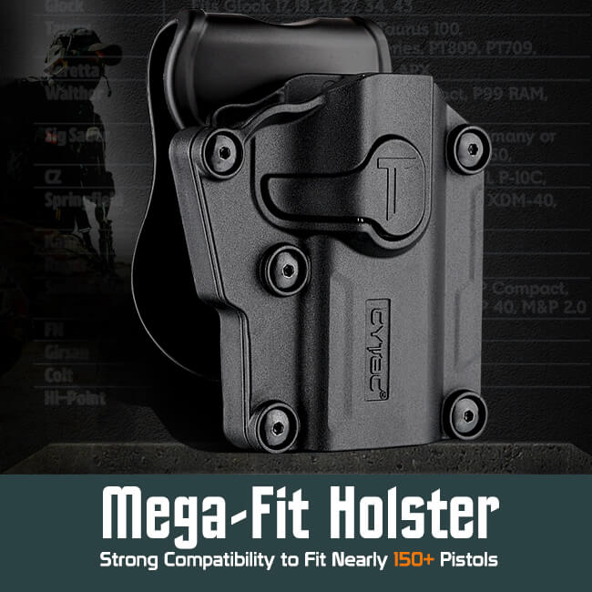 CYTAC - MEGA-FIT HOLSTER | FULL SIZE VERSION - Image 5