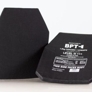 BPT LEVEL III+++ SUPA-LIGHT STAND ALONE BALLISTIC PLATE (1.9kg)
