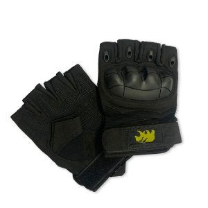 NORDISKE TACTICAL HALF FINGER GLOVES - BLACK