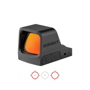 Osight C 3 MOA Dot & 32 MOA Circle Multi-Reticle System Red Dot Sight with Large Window (RMR)