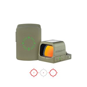 Osight S Olive Green 2 MOA Dot & 32 MOA Circle with OAL Material (RMSC)