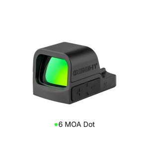 Osight K Open 6 MOA Green Dot Sight with Side-Loading Battery (RMSC)