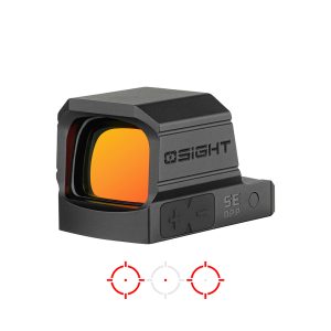 Osight SE Enclosed Red Dot Sight 2 MOA & 32 MOA Circle with Side-Loading Battery (DPP)